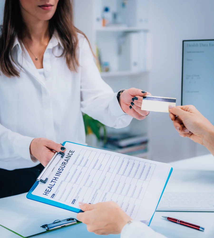 Insurance and payment options